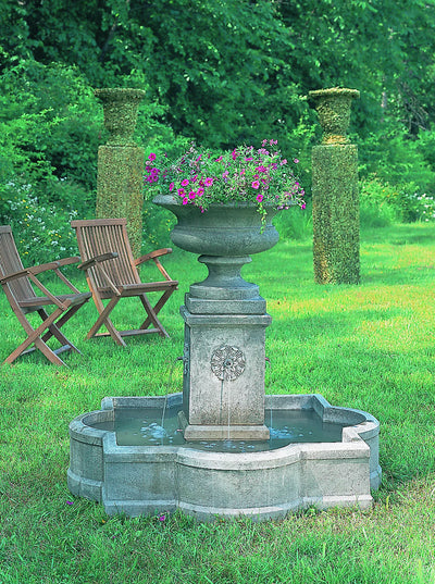 Palazzo Urn Concrete Water Fountain | Garden Fountain