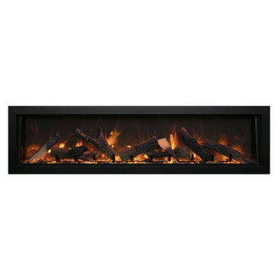 Amantii Panorama 88" Deep Full View Smart Indoor| Outdoor Electric Fireplace