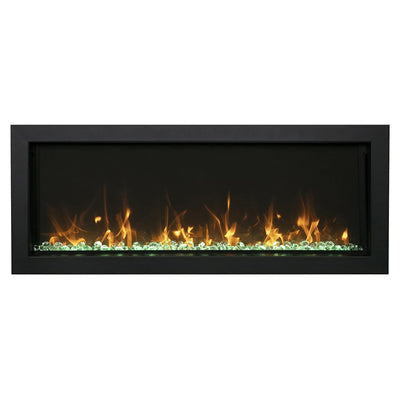 Amantii Panorama 40" Xtraslim Full View Smart Indoor| Outdoor Electric Fireplace