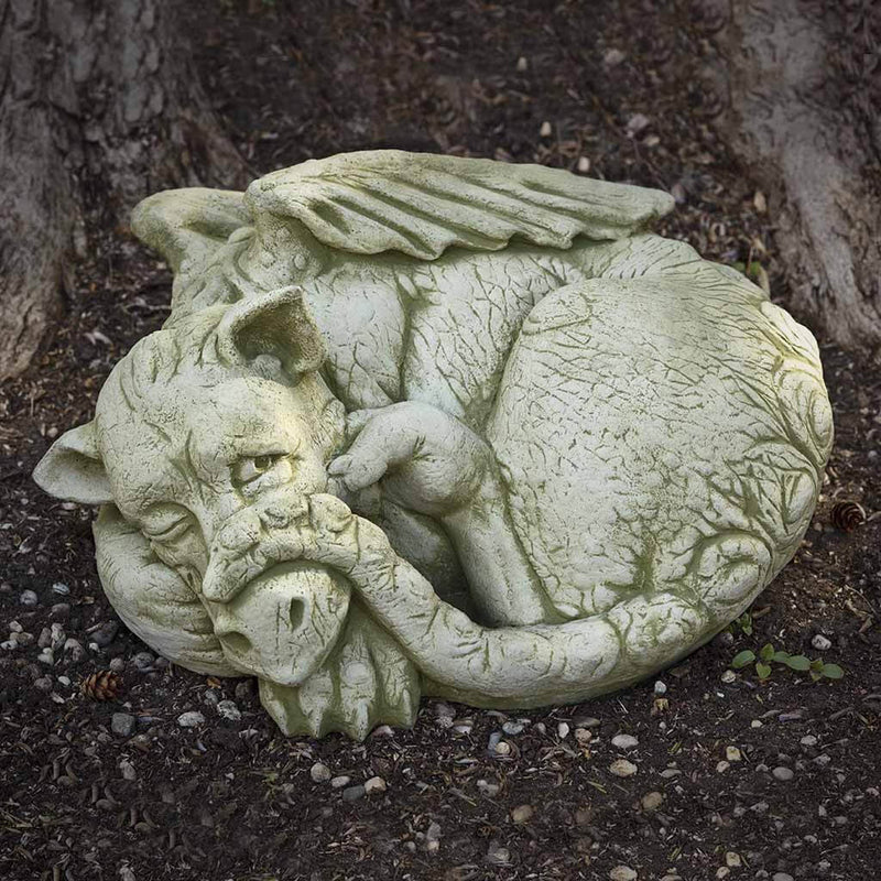 Peep Cast Stone Garden Statue | Dragon Statue
