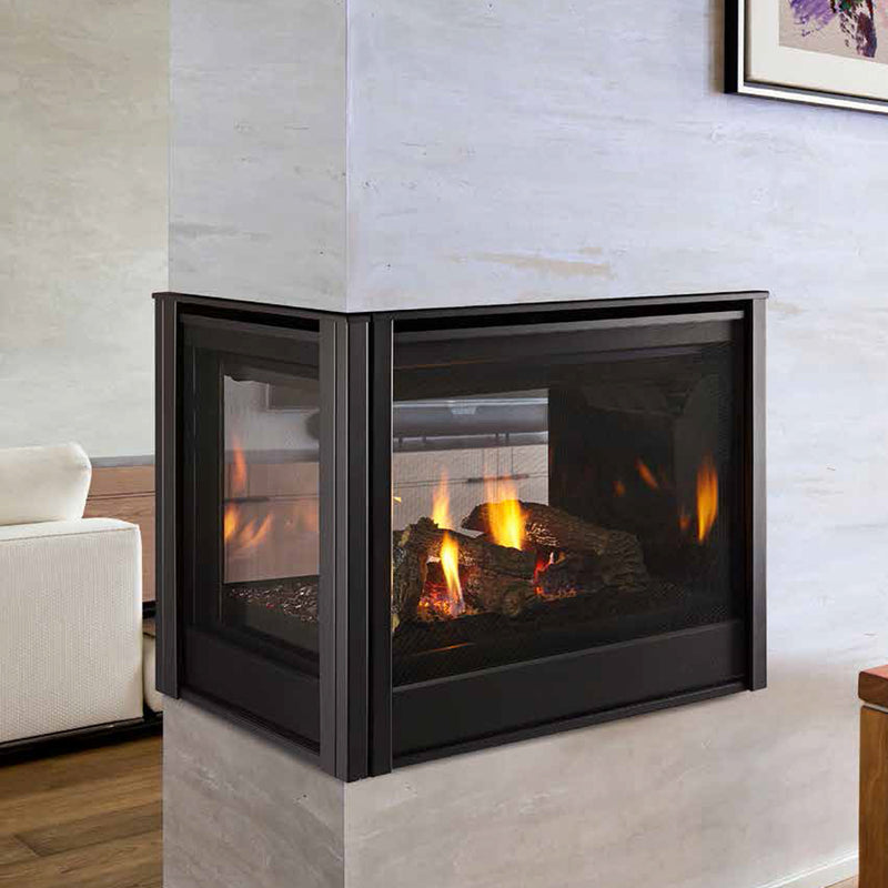 Pier 36" Pier Direct Vent Multi Side Top/Rear Gas Fireplace With IntelliFire Touch Ignition (NG)