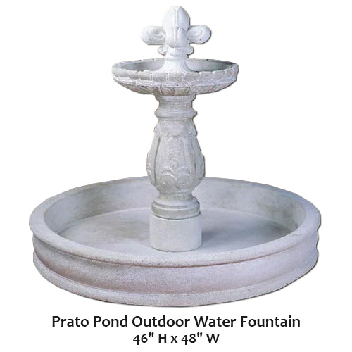 Prato Pond Outdoor Water Fountain