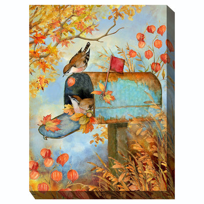 Rural Route Mail Canvas Wall Art