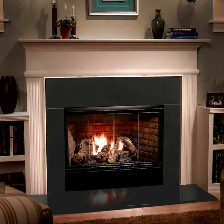 ハルページ Large Flush Wood Arched NexGen-Hybrid™ | Fireplace Xtrordinair