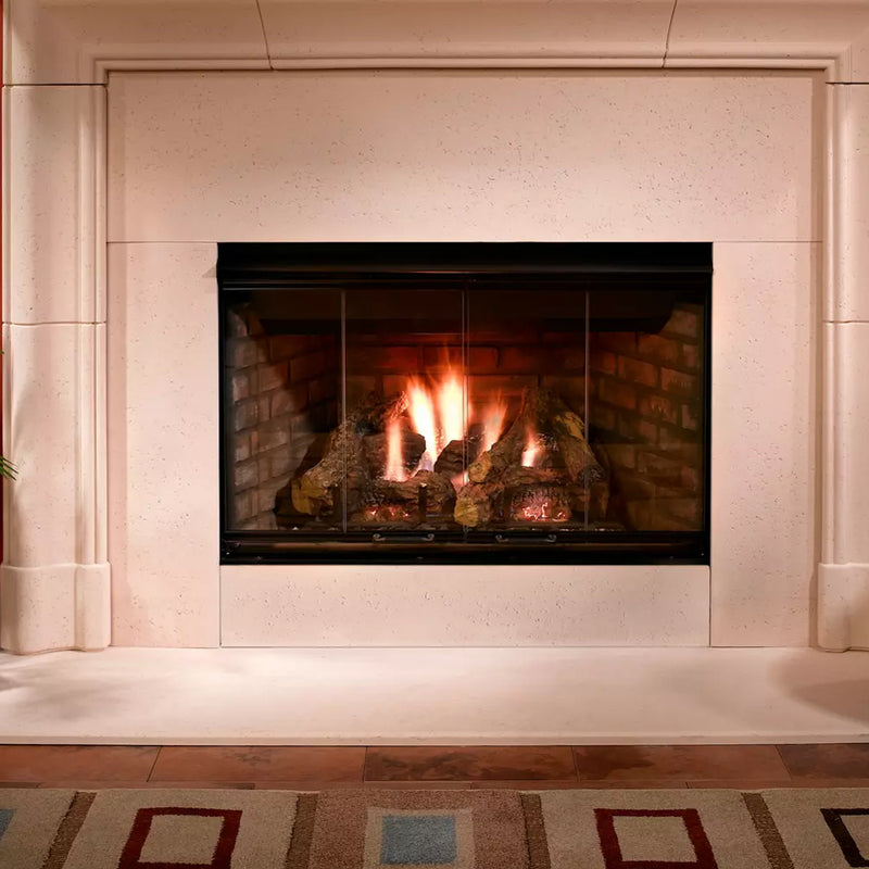 Majestic 42" Reveal Traditional Open Hearth B-Vent Gas Fireplace with IntelliFire Ignition System