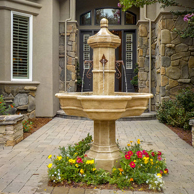 Roubaix Concrete Outdoor Fountain