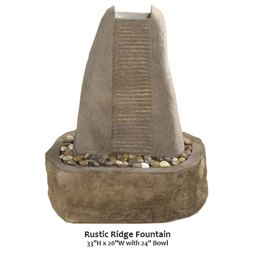 Rustic Ridge Fountain – Soothing Company