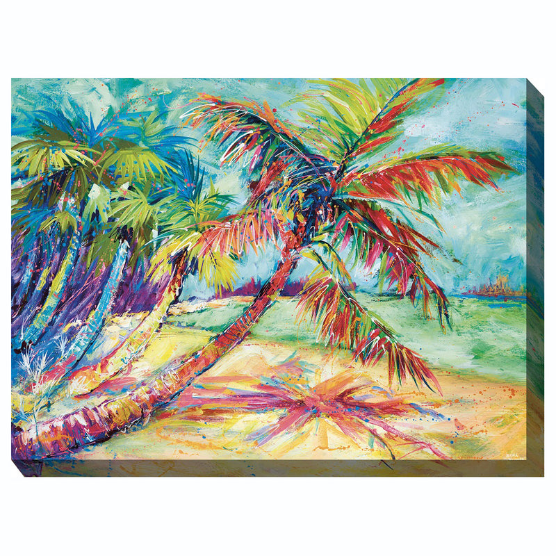 Swanky Palm Canvas Wall Art