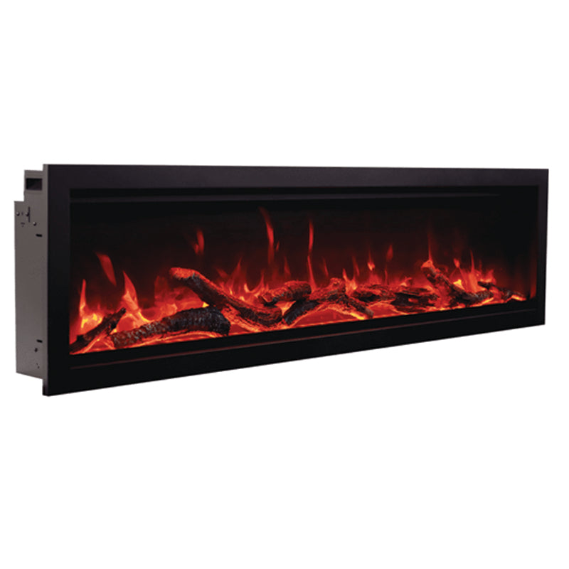 Amantii 74″ Symmetry Smart Indoor | Outdoor Electric Fireplace