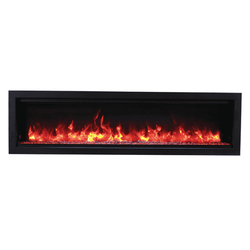 Amantii 34" Symmetry Smart Indoor | Outdoor Electric Fireplace