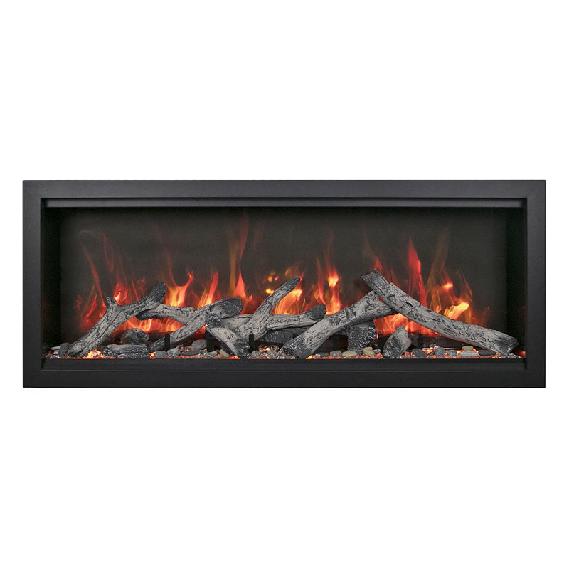 Amantii 74" Symmetry Extra Tall BESPOKE  Indoor | Outdoor Electric Fireplace