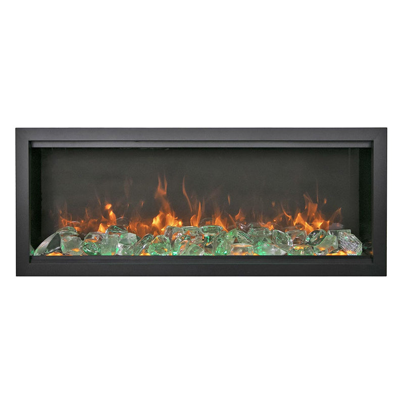 Amantii 60" Symmetry Extra Tall BESPOKE  Indoor | Outdoor Electric Fireplace