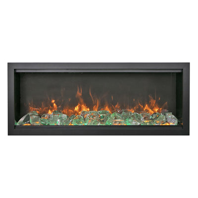 Amantii 74" Symmetry Extra Tall BESPOKE  Indoor | Outdoor Electric Fireplace