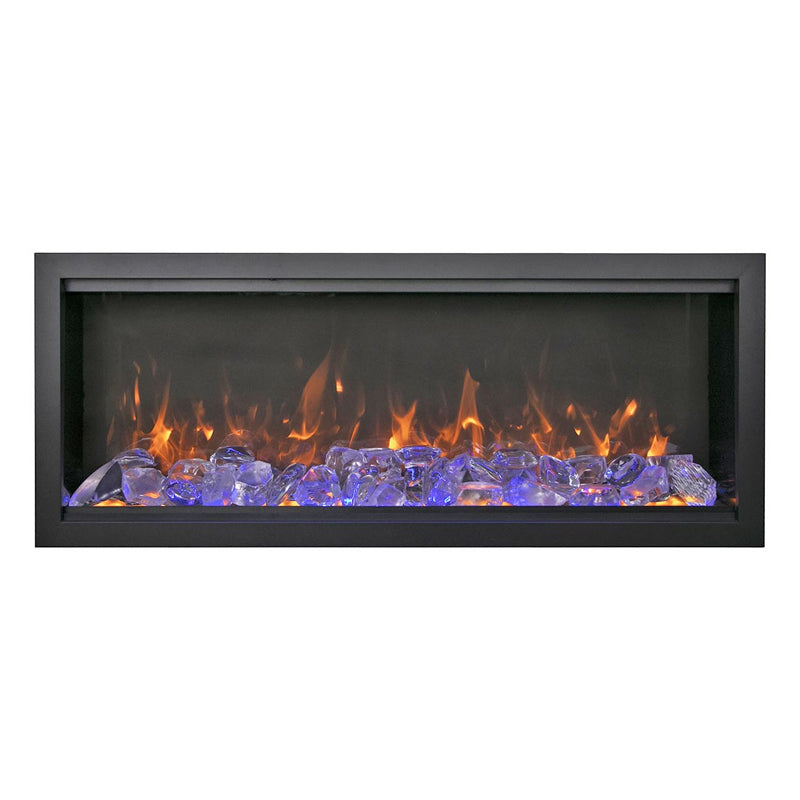 Amantii 60" Symmetry Extra Tall BESPOKE  Indoor | Outdoor Electric Fireplace