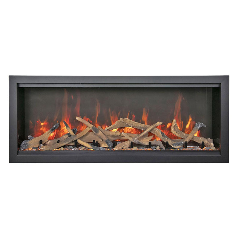 Amantii 74" Symmetry Extra Tall BESPOKE  Indoor | Outdoor Electric Fireplace