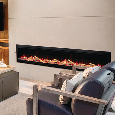 Amantii 88″ Symmetry Smart Indoor | Outdoor Electric Fireplace