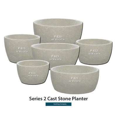 Series 2 Cast Stone Planter
