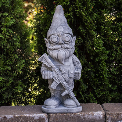 Serve and Protect Garden Gnome