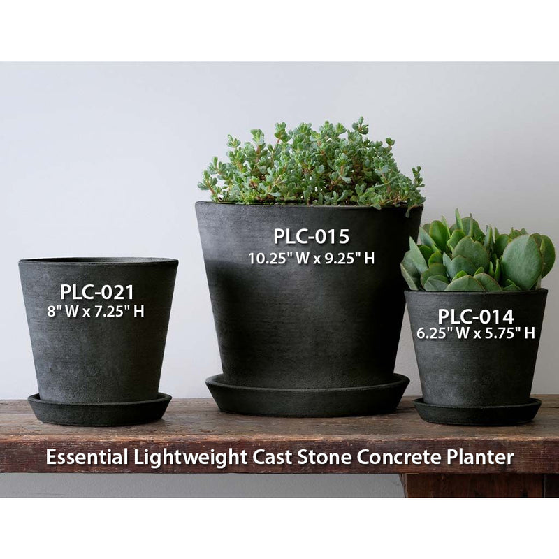 Essential Lightweight Cast Stone Concrete Planter
