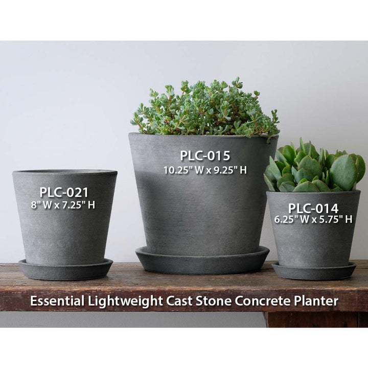 Essential Large Planter | Lightweight Concrete Collection  Soothing Company