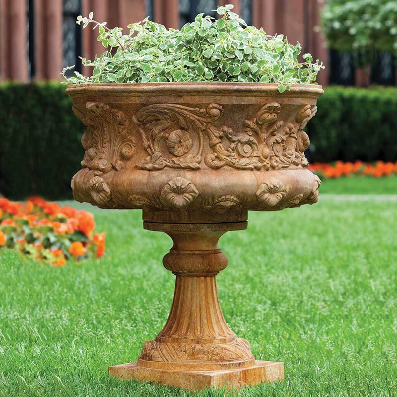 Smithsonian Morning Glory Urn Garden Planter