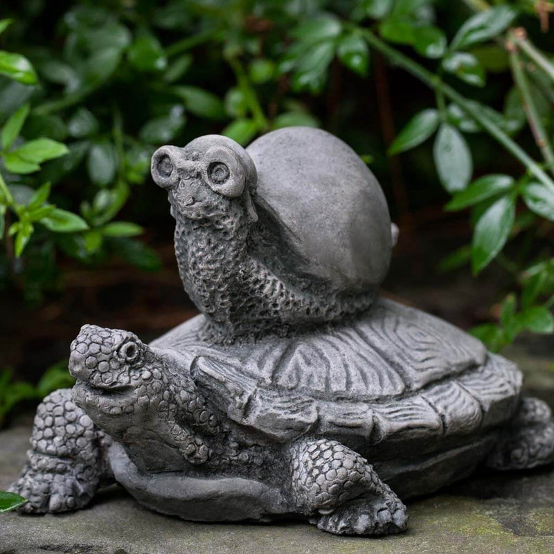 Snail Express Cast Stone Garden Statue | Turtle Statue