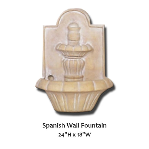 Spanish Wall Fountain