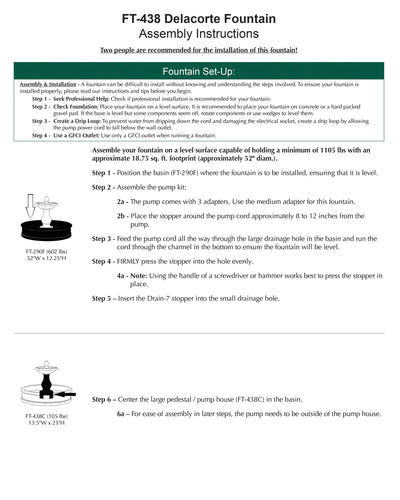 Delacorte Tiered Fountain