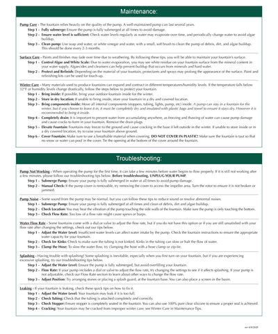 Delacorte Tiered Fountain