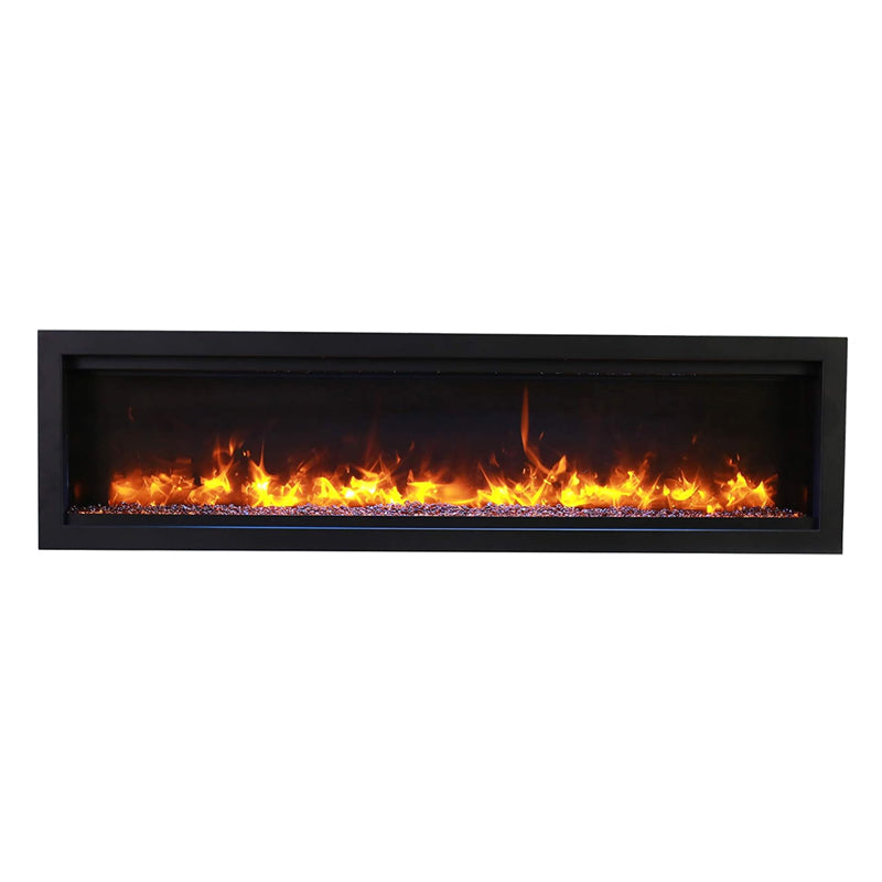 Amantii 88″ Symmetry Smart Indoor | Outdoor Electric Fireplace