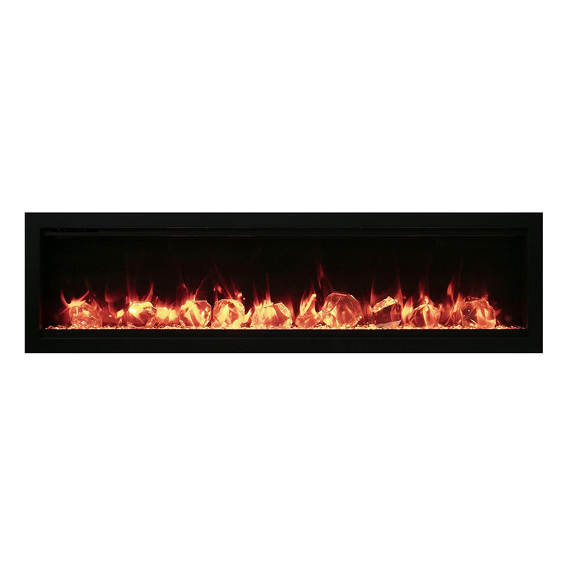 Amantii 88″ Symmetry Smart Indoor | Outdoor Electric Fireplace