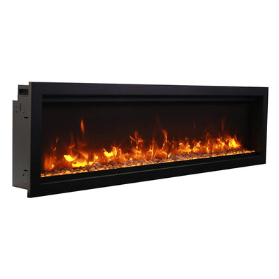 Amantii 50″ Symmetry Smart Indoor | Outdoor Electric Fireplace