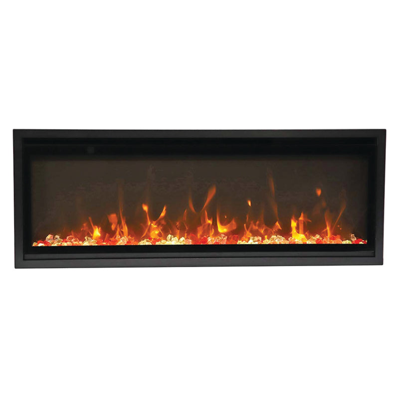 Amantii Symmetry XtraSlim Smart 60″ Indoor | Outdoor Electric Fireplace