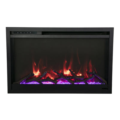 Amantii TRD XtraSlim 30″ Smart Electric Fireplace