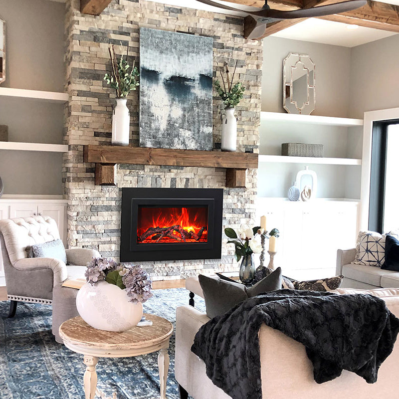 Living Room Electric Fireplace Insert The Gallery Collection, Zero