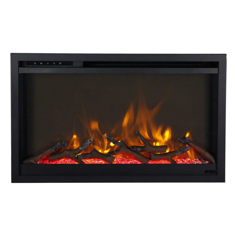 Amantii TRD XtraSlim 33″ Smart Electric Fireplace