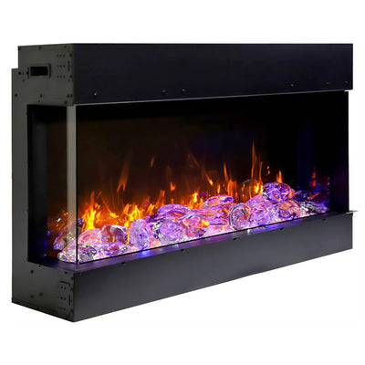 Amantii True View 50" Slim Smart Indoor | Outdoor Electric Fireplace