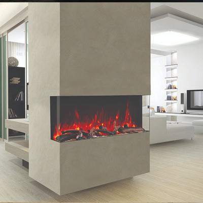 Amantii True View 40" Slim Smart Indoor | Outdoor Electric Fireplace