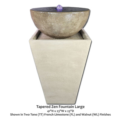 Tapered Zen Fountain Large