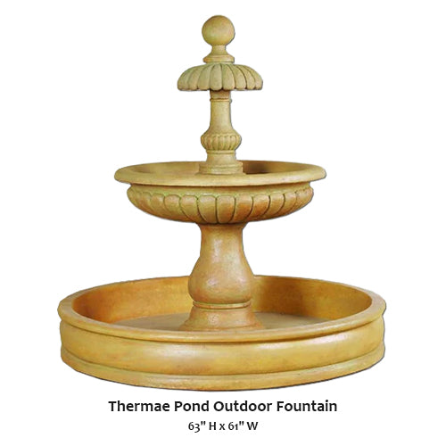 Thermae Pond Outdoor Fountain