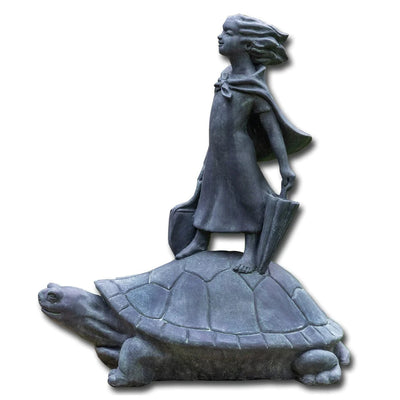 Tortoise Shell Express | Turtle Cast Stone Statue