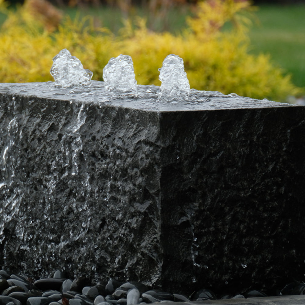 Triple Drilled Yasuyuki Stone Fountain – Soothing Company