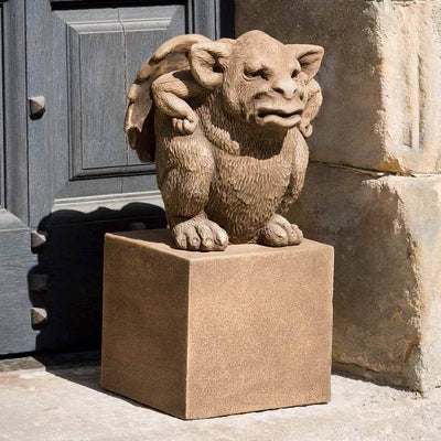 Tude Cast Stone Garden Statue | Dragon Statue