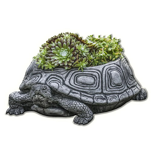 Campania International Turtle Pietra Vecchia Small Planter