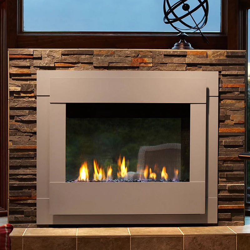 Twilight 36" Modern Indoor/Outdoor See-Through Gas Fireplace with IntelliFire (NG)