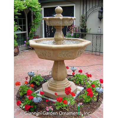 Uva Two Tier Outdoor Water Fountain