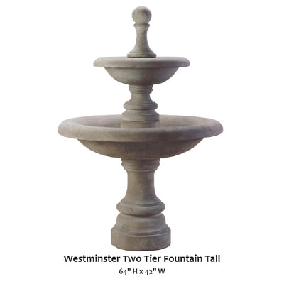 Westminster Two Tier Fountain Tall