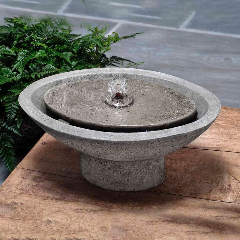 Zen Oval Garden Water Fountain – Soothing Company