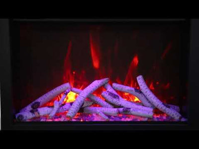 Amantii 33" TRD Smart  Indoor | Outdoor Electric Fireplace