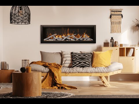 Amantii 50″ Symmetry Smart Indoor | Outdoor Electric Fireplace